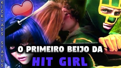 Mindy E Dave 😘 Hitgirl And Kick Ass O Primeiro Beijo 💋 Kick Ass 2 Status Love 💜 Youtube