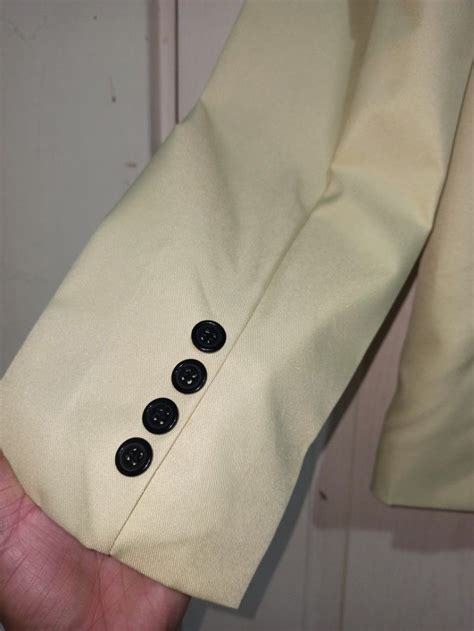 Pastel Yellow Blazer Coat Mens Fashion Coats Jackets And Outerwear
