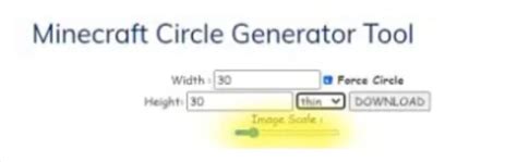 Minecraft Circle Chart Top Tools To Generate Minecraft Circle