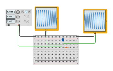 Circuit Design Copy Of Lab 1 Passive Filter Tinkercad