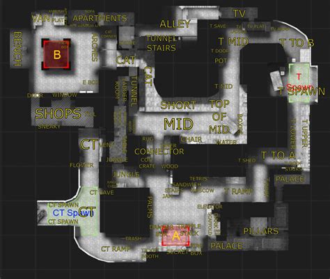 Steam Community Guide Mirage Extended Callouts Map