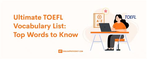 Toefl Vocabulary List 150 Top Words To Know