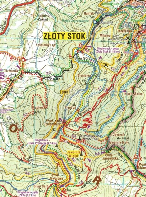 MASYW ŚNIEŻNIKA MAPA TURYSTYCZNA WODOODPORNA GALILEOS