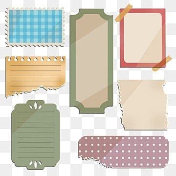 Ledger Paper Hd Transparent Various Retro Torn Paper Hand Ledgers