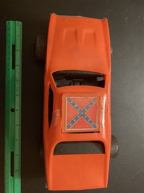 Vintage Mego 1980 Dukes Of Hazzard General Lee Toy Plastic Car 105