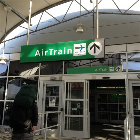 Jfk Airtrain Federal Circle Station New York City Ny