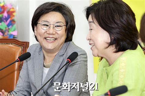 Mj포토 ‘여걸들의 만남활짝 웃는 이혜훈·심상정 문화저널21