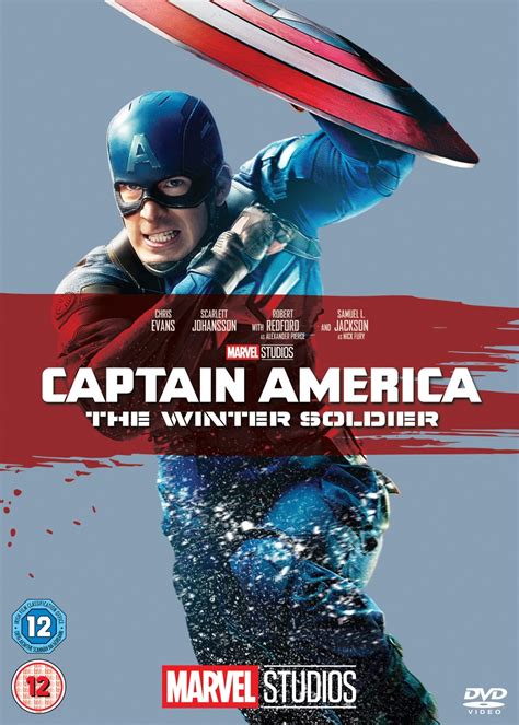 Captain America The Winter Soldier Dvd Free Shipping Over £20