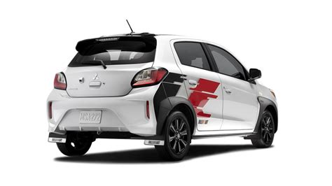 The Tiny 2023 Mitsubishi Mirage Ralliart Looks Just As Outlandish As We