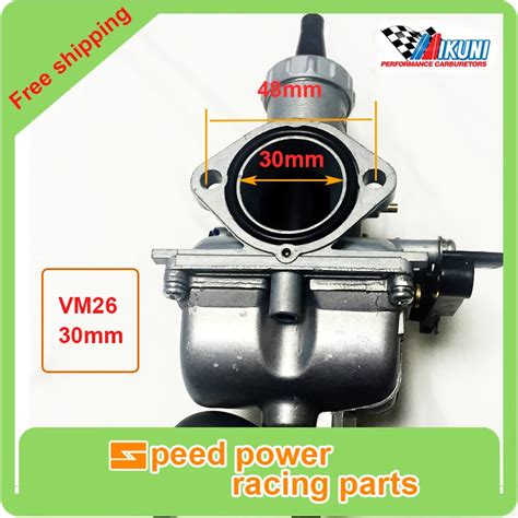 Mikuni Hand Choke VM26 PZ30 30mm Carburetor Carb For Motorcycle