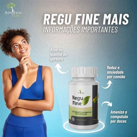 Regu fine mais 60 capsulas BEM ESTAR LIFE Colágeno Magazine Luiza