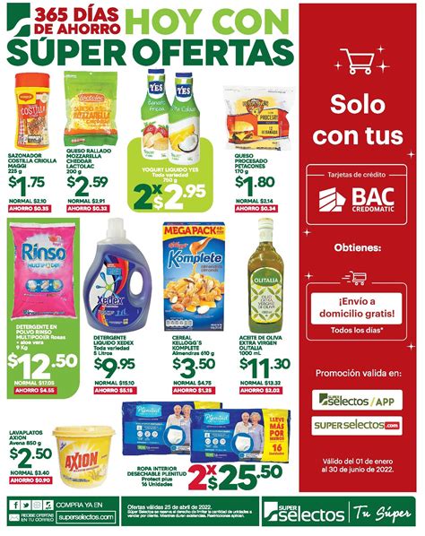 Lunes De S Per Ofertas En S Per Selectos Abril Tuofertasv