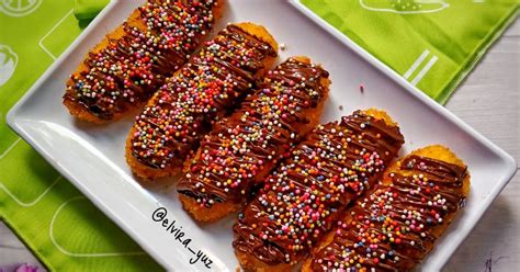 Resep Pisang Crispy Coklat Oleh Elvira Yus Cookpad