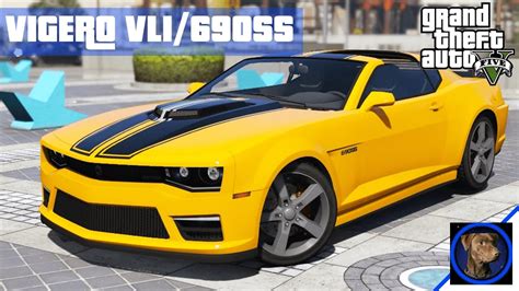 Declasse Vigero Vl Ss Chevrolet Camaro Gta V Lore Friendly Car