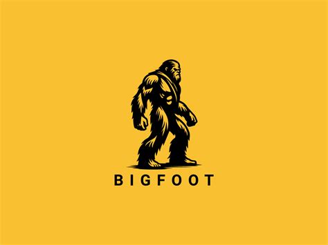 Bigfoot Logo by HUSSNAIN GRAPHICS on Dribbble