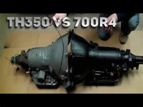 Differences Between A Th And R Transmission And Fitting Them