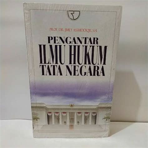 Jual Buku Origional Pengantar Ilmu Hukum Tata Negara By Jimly