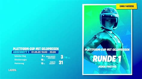 Fortnite Plattform Cup Mit Preisgeld JETZT LIVE Deutschland YouTube