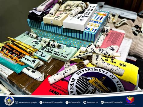 BOC NAIA Seizes PhP1 4 Million Worth Of Illegal Drugs In Five Air