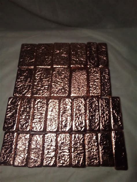 Copper 100 Lbs Copper Ingots Hand Poured Copper Bullion EBay