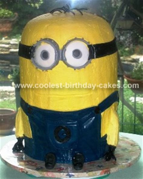 Coolest Despicable Me Minion Birthday Cake