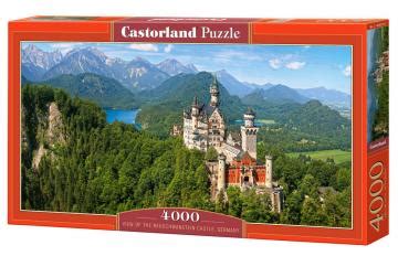 View Of The Neuschwanstein Castle German Puzzle 4000 Teile Castorland