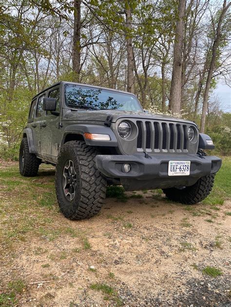 Mammoth Inch Billet Wheel Spacers Black Jeep Wrangler Jl