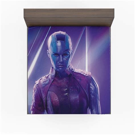 Avengers Infinity War Nebula Marvel Comics Karen Gillan Fitted Sheets