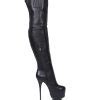 Arollo Anna Special Edition Overknee Plateau High Heel Boots Eu Eu