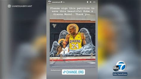 Vanessa Bryant joins fight to preserve popular mural of Kobe, Gianna in ...