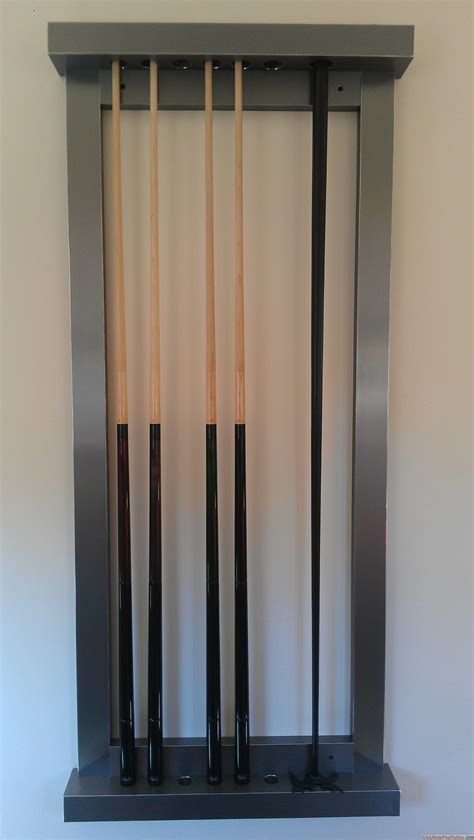 MODERN CUE RACK, BILLIARD CUE RACK, POOL CUE RACK , BRUSH ALUMINIUM CUE RACK, CONTEMPORARY CUE ...