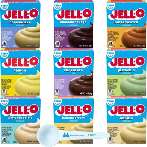 Amazon Jell O Sugar Free Instant Pudding Variety Pack Unique