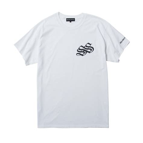 Ss Logo T Shirt White Shredderssociety