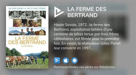 Regarder La Ferme Des Bertrand Streaming