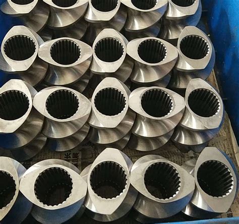 Modular Structure Screw And Barrel For Plastic Twin Screw Extruder