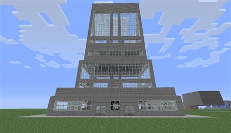 Sky Glass Tower Minecraft Map