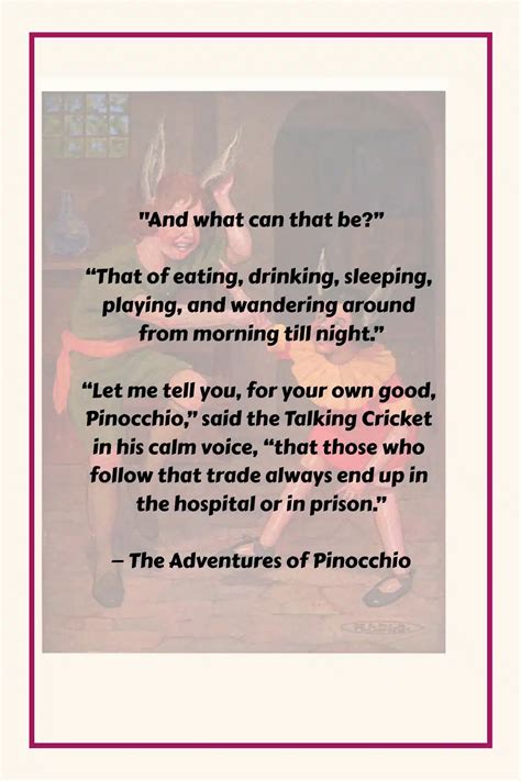 35 Top "The Adventures of Pinocchio" Quotes That Stay True