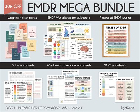 EMDR Bundle For Therapists EMDR Therapy Counseling Trauma Etsy