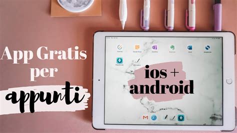 App Gratis Per Appunti Ios Android Youtube