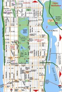 Printable Walking Map Of Manhattan Freeprintable Me