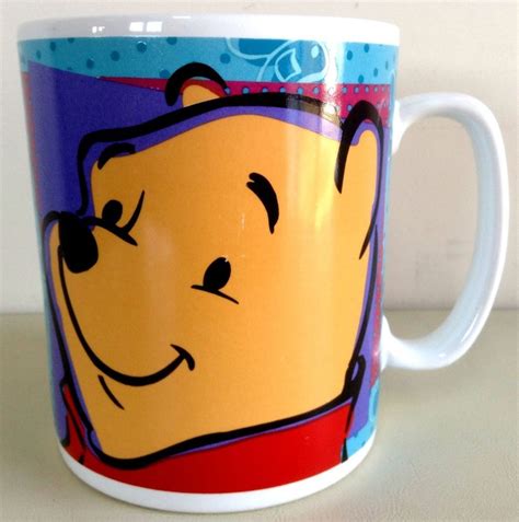 Disney Winnie The Pooh Giant Oz Mug Cup Tigger Piglet Eeyore