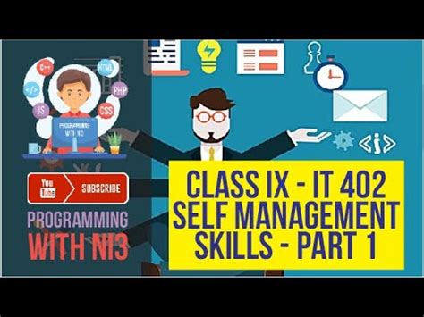 Class Ix Employability Skill Unit Self Management Skills Part