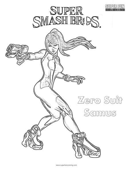 Super Smash Bros Ultimate Coloring Pages