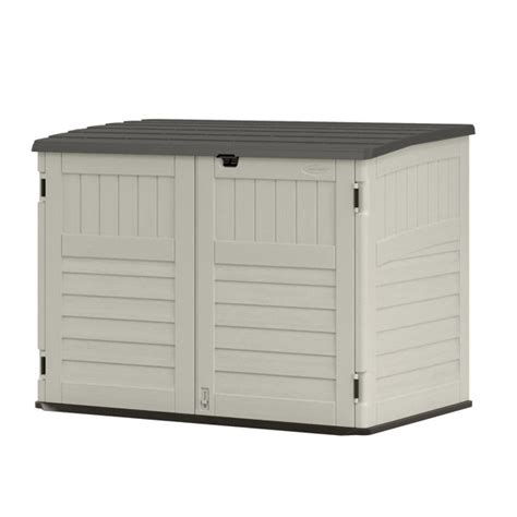 Suncast Ft X Ft D Stow Away Horizontal Storage Shed Reviews Wayfair