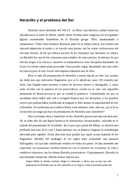 Pdf Her Clito Y El Problema Del Ser Doc Dokumen Tips