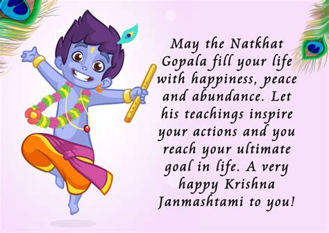 Happy Krishna Janmashtami Wishes Images 2025 Quotes Message Status