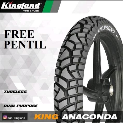 Jual Ban Kingland Tubeless Anaconda Ban Luar Matic Ring