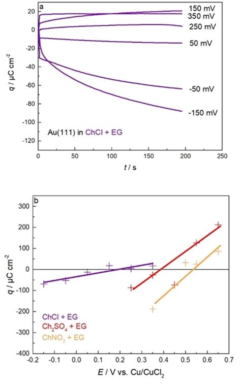 A Calculated Charge Density Curves For The Immersion Transients Of