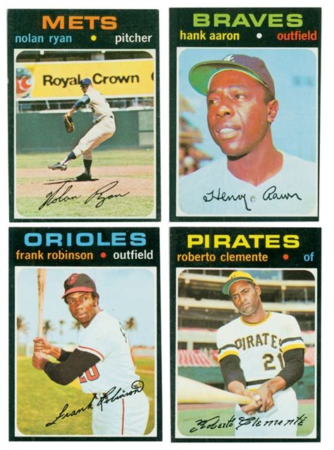 1971 Topps Baseball Complete Set