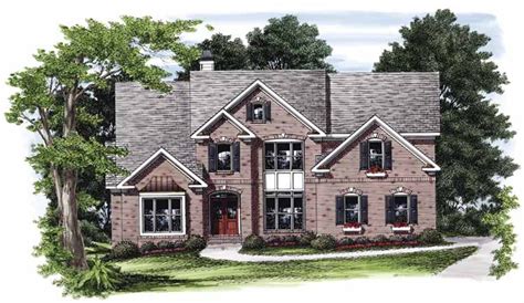 Colonial Style House Plan 4 Beds 35 Baths 3320 Sqft Plan 927 825